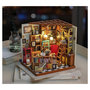 Voir la diapositive 2 : ROBOTIME Maison Miniature DIY Maquette Sam s Study