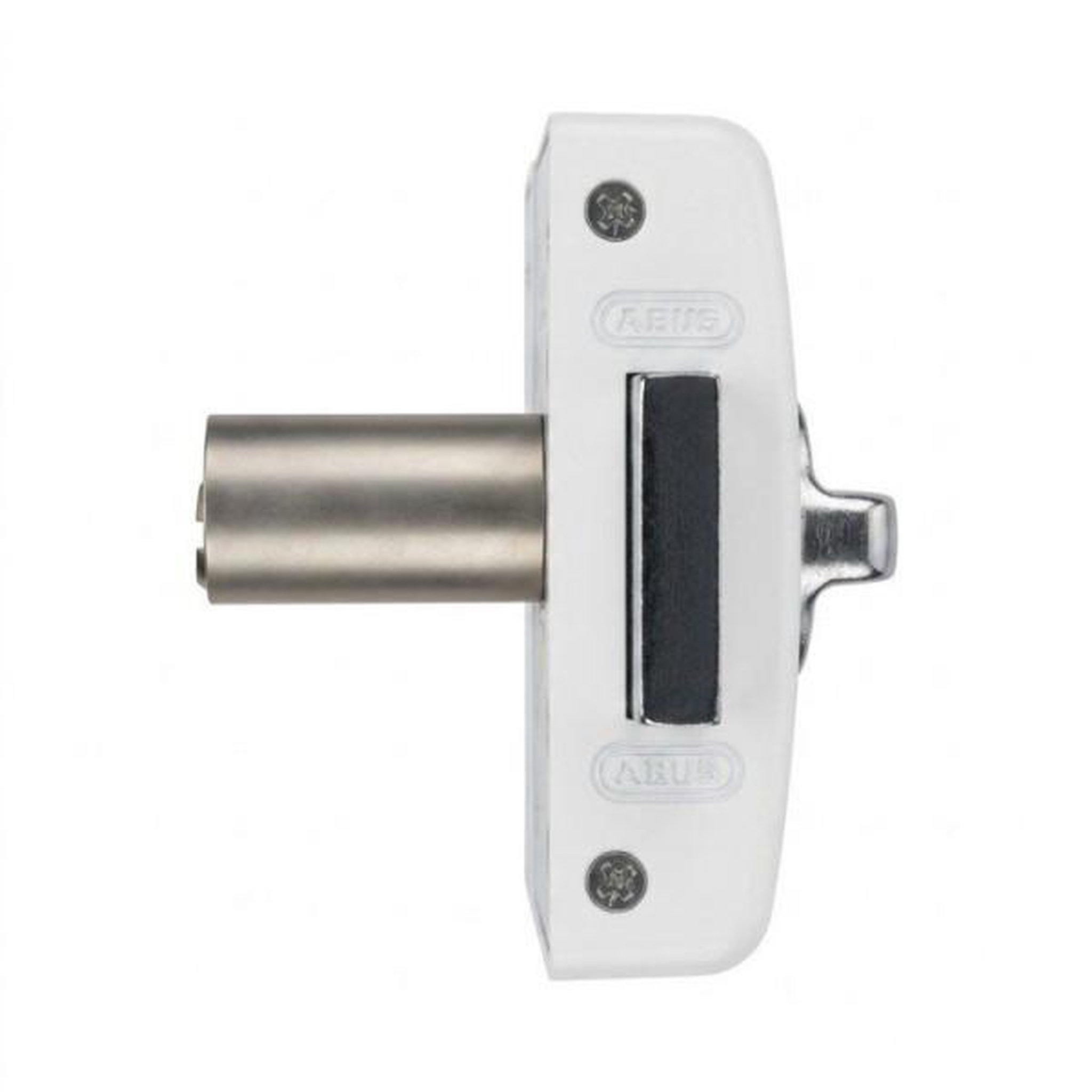 Voir la diapositive 2 : ABUS Verrou de porte haute sécurité - ABUS - VP12R CB 40 W - a bouton - Blanc - 12 goupilles