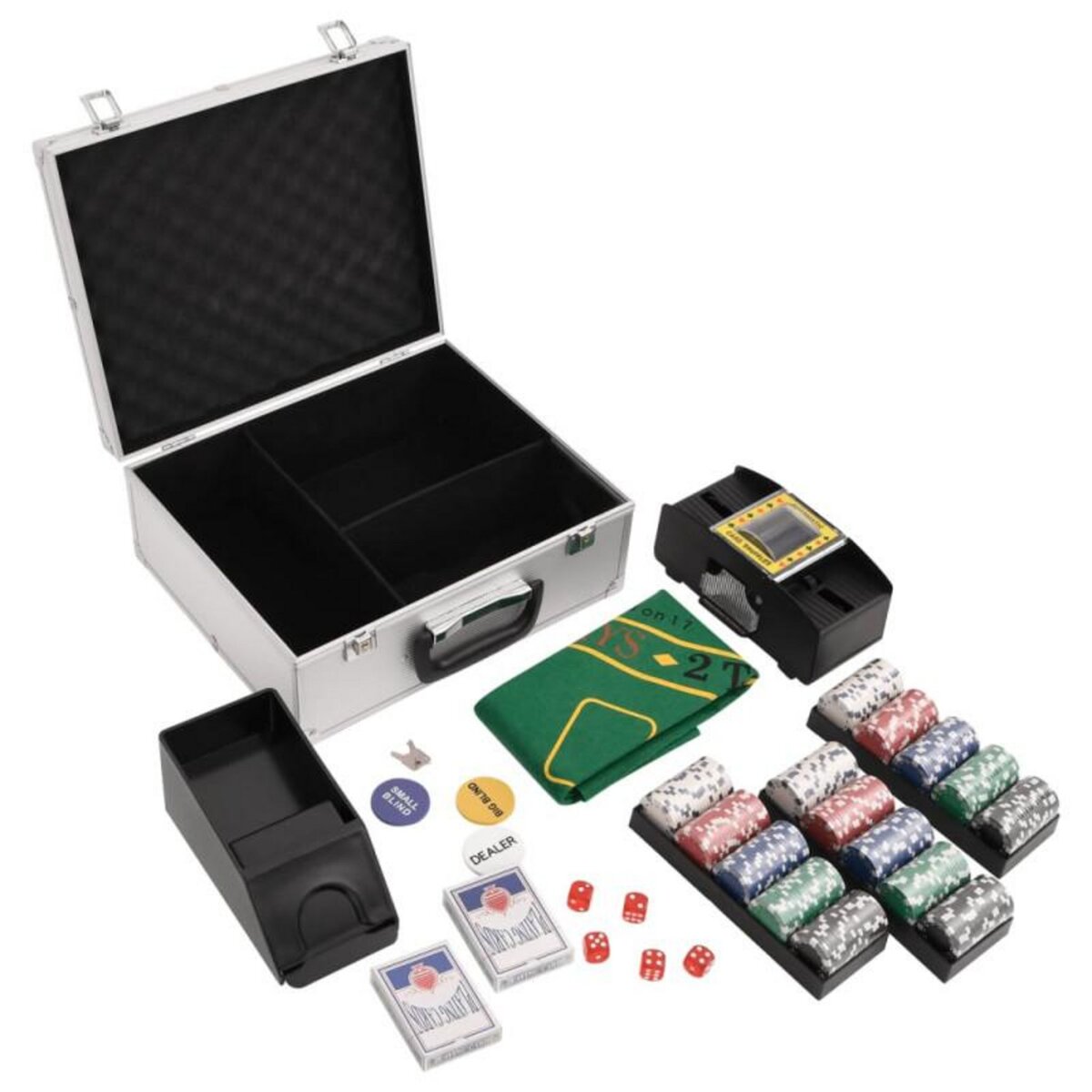 VIDAXL Jeu de jetons de poker 300 pcs 11,5 g