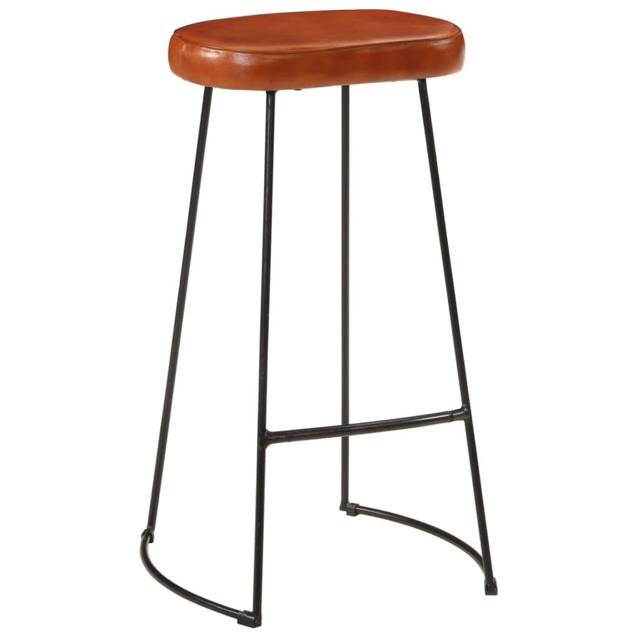 Voir la diapositive 2 : VIDAXL Tabourets de bar Gavin lot de 2 44x37,5x78 cm