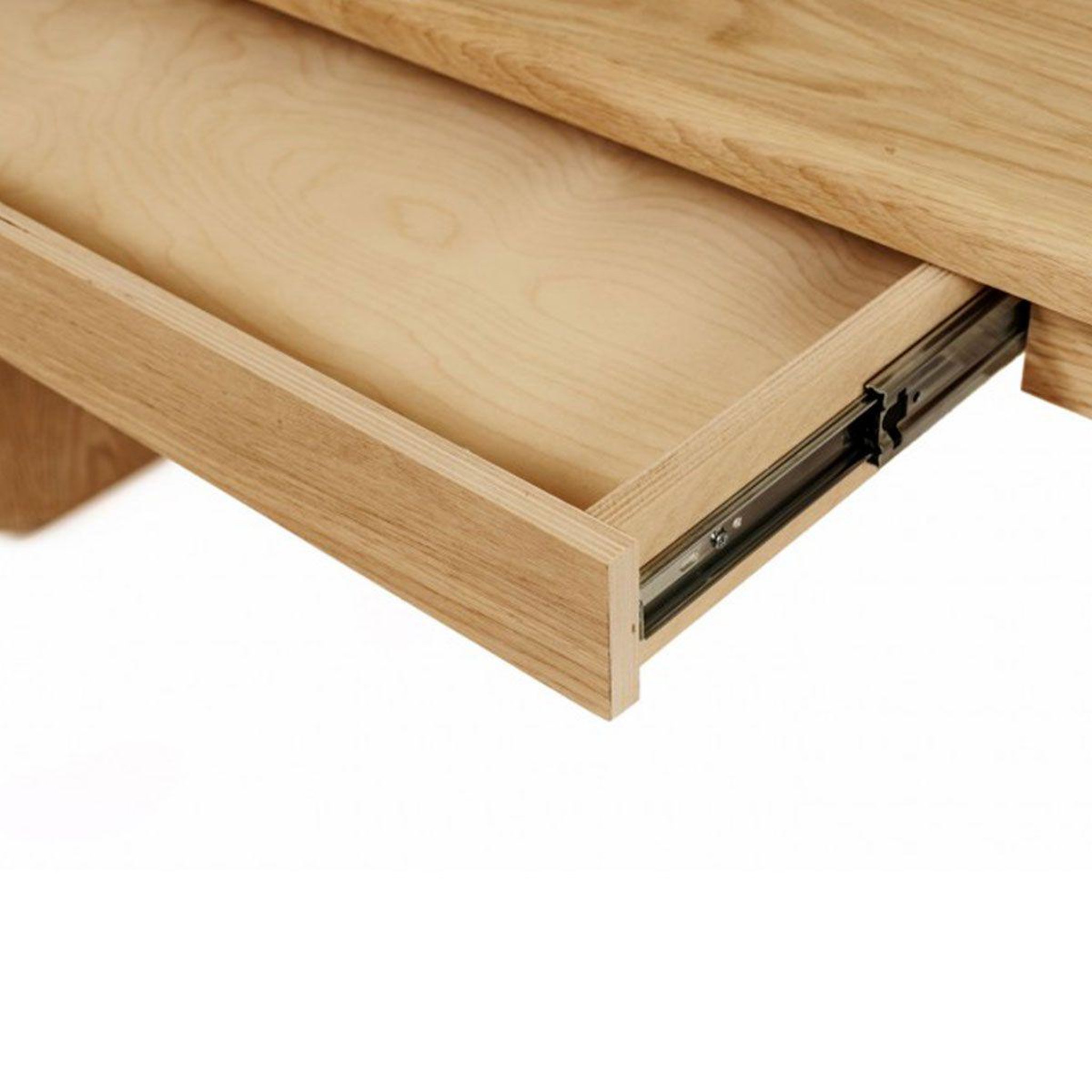 Voir la diapositive 3 : Paris Prix Bureau 1 tiroir design  bau  140cm chêne