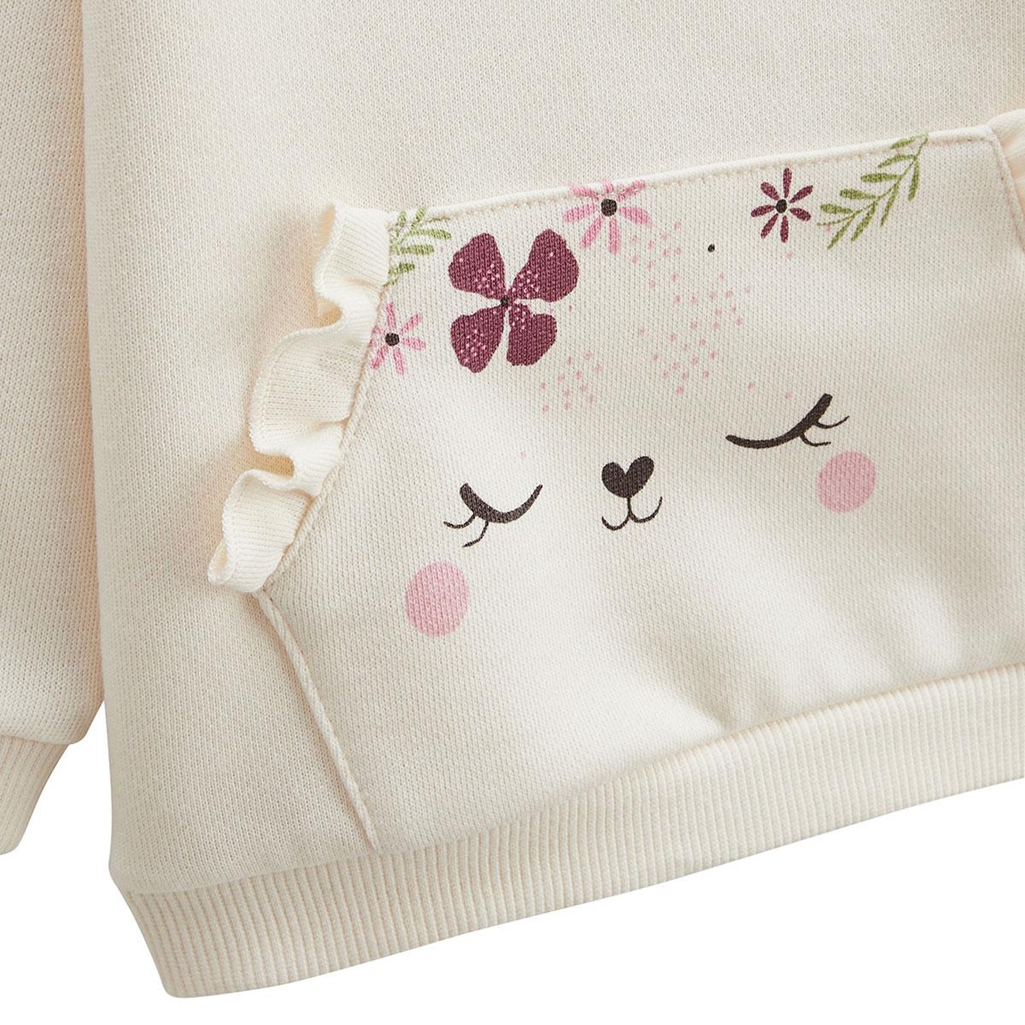 Voir la diapositive 3 : Petit Béguin Ensemble enfant sweat et pantalon en molleton Mila