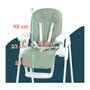 Voir la diapositive 6 : LOOPING Chaise haute - LOOPING - CH100VT - Multipositions