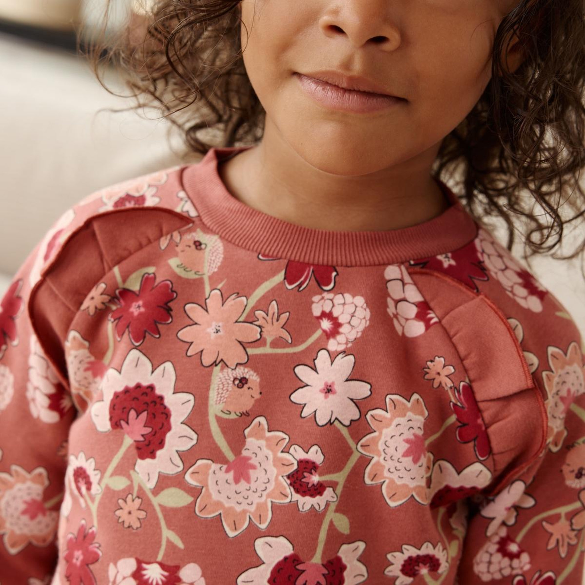 Voir la diapositive 4 : PETIT BEGUIN Robe enfant en molleton harmony