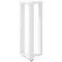 Voir la diapositive 4 : VIDAXL Pieds de table de bar forme de T 2 pcs blanc 40x35x(100-101) cm