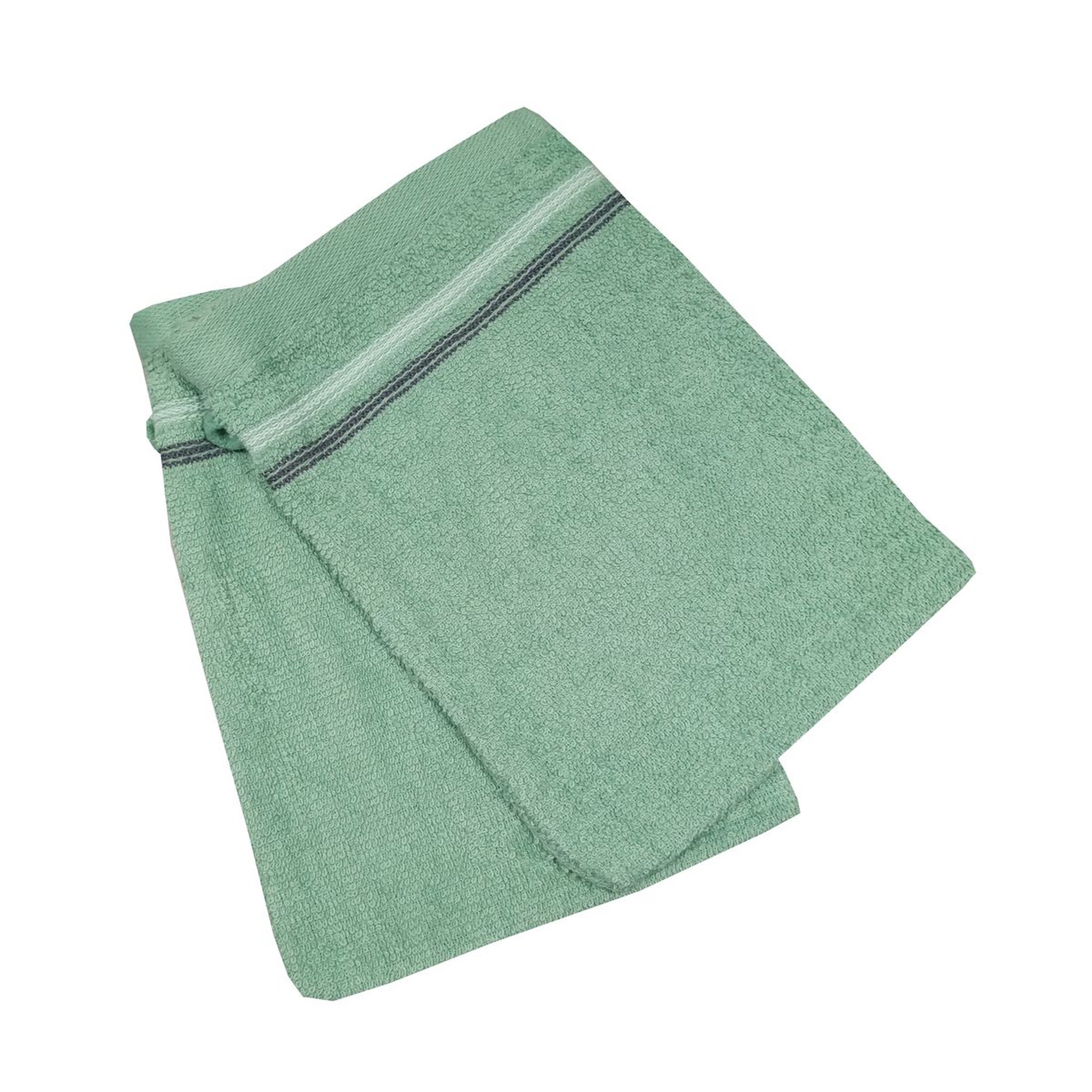 Voir la diapositive 1 : ACTUEL Lot de 2 gants de toilette unis en coton 360 g/M² FANCY