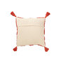 Voir la diapositive 2 : Paris Prix Coussin Déco Tufté  Efren  50x50cm Rouge Brique