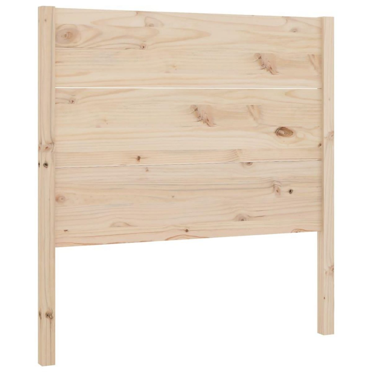 VIDAXL Tete de lit 106x4x100 cm Bois massif de pin
