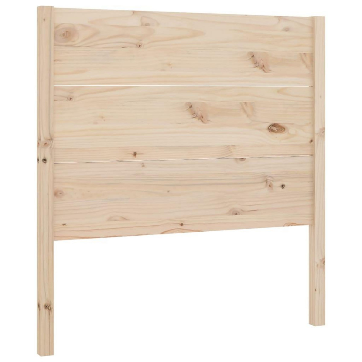 VIDAXL Tete de lit 106x4x100 cm Bois massif de pin