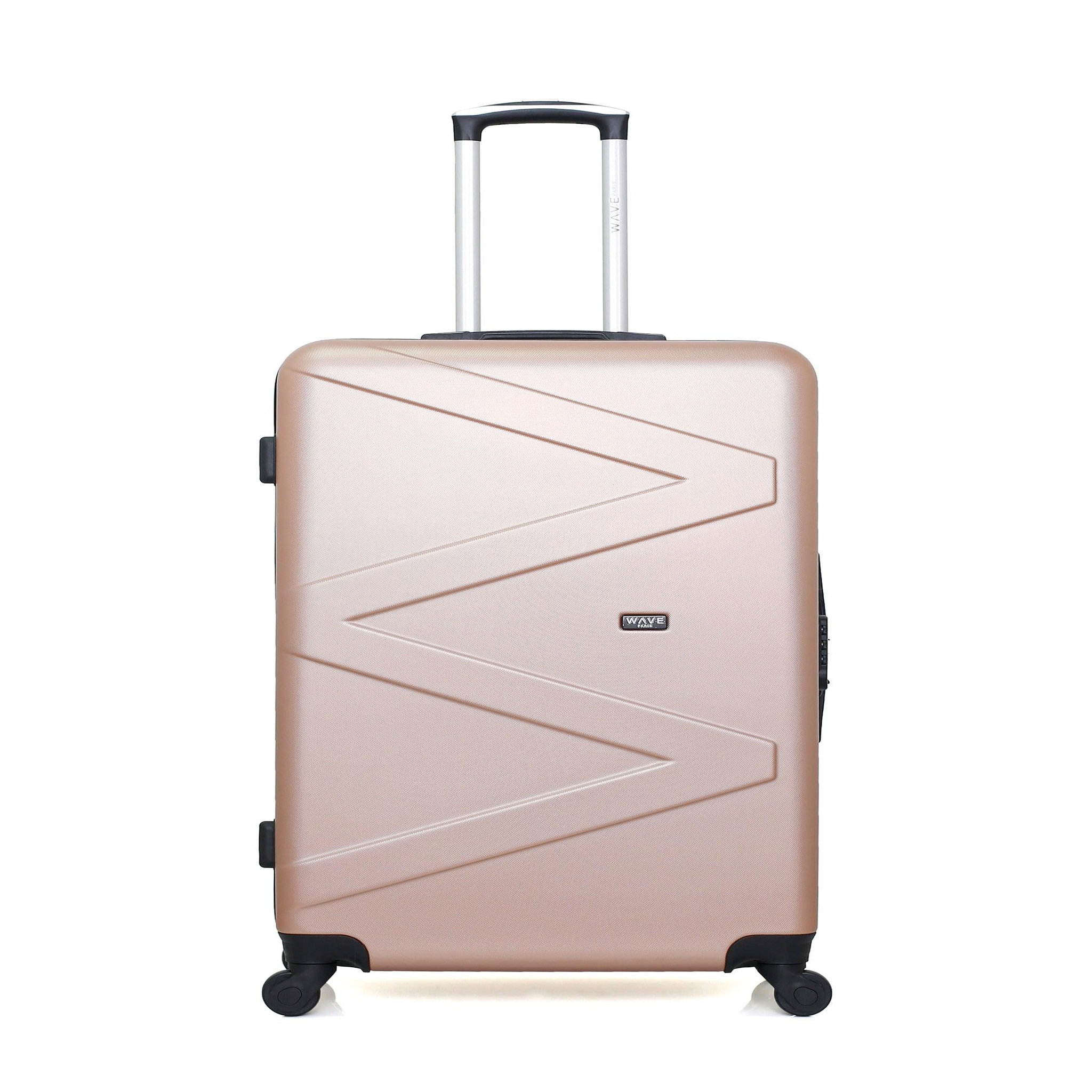 WAVE PARIS Wave paris - valise grand format amazone. Coloris disponibles : Gris, Rose, Noir, Bleu, Orange, Rouge, Violet, Vert