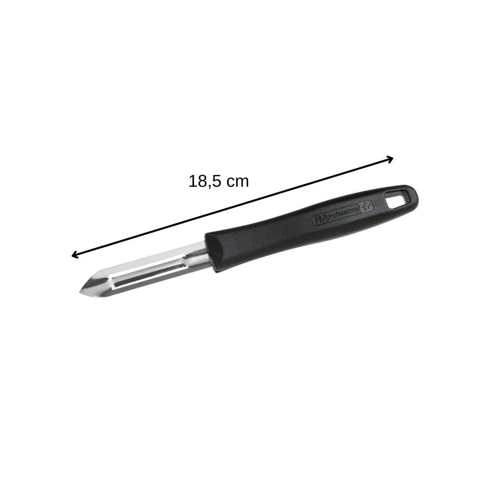 Voir la diapositive 3 : FM PROFESSIONAL Couteau éplucheur économe 18,5 cm fm professional