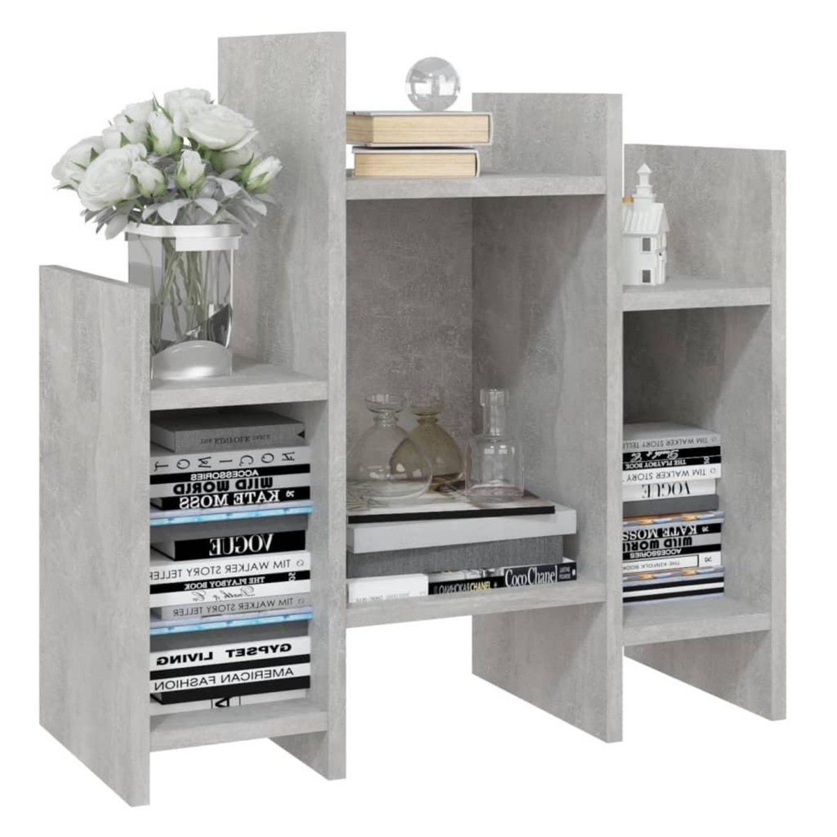 VIDAXL Armoire laterale Gris beton 60x26x60 cm Agglomere