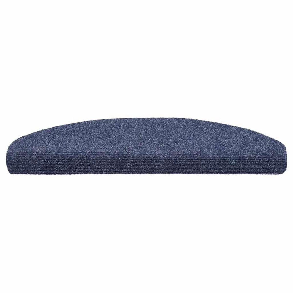 VIDAXL Tapis d'escalier autocollant 20 pcs bleu 65x21x4 cm