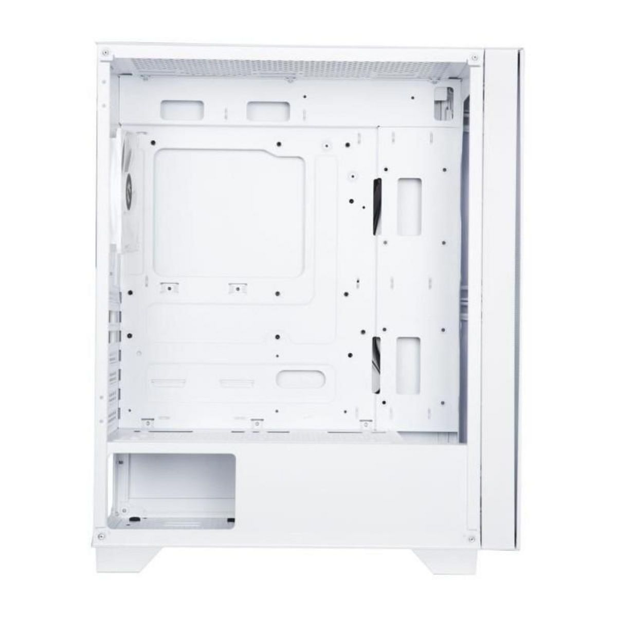 BitFenix Boîtier PC - BITFENIX - Flow (Blanc) - Moyen tour - Format ATX - Sans alimentation