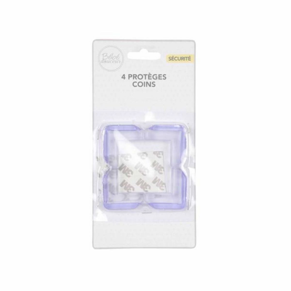 Paris Prix Lot de 4 Protèges Coins  Sécurité Bébé  4cm Transparent
