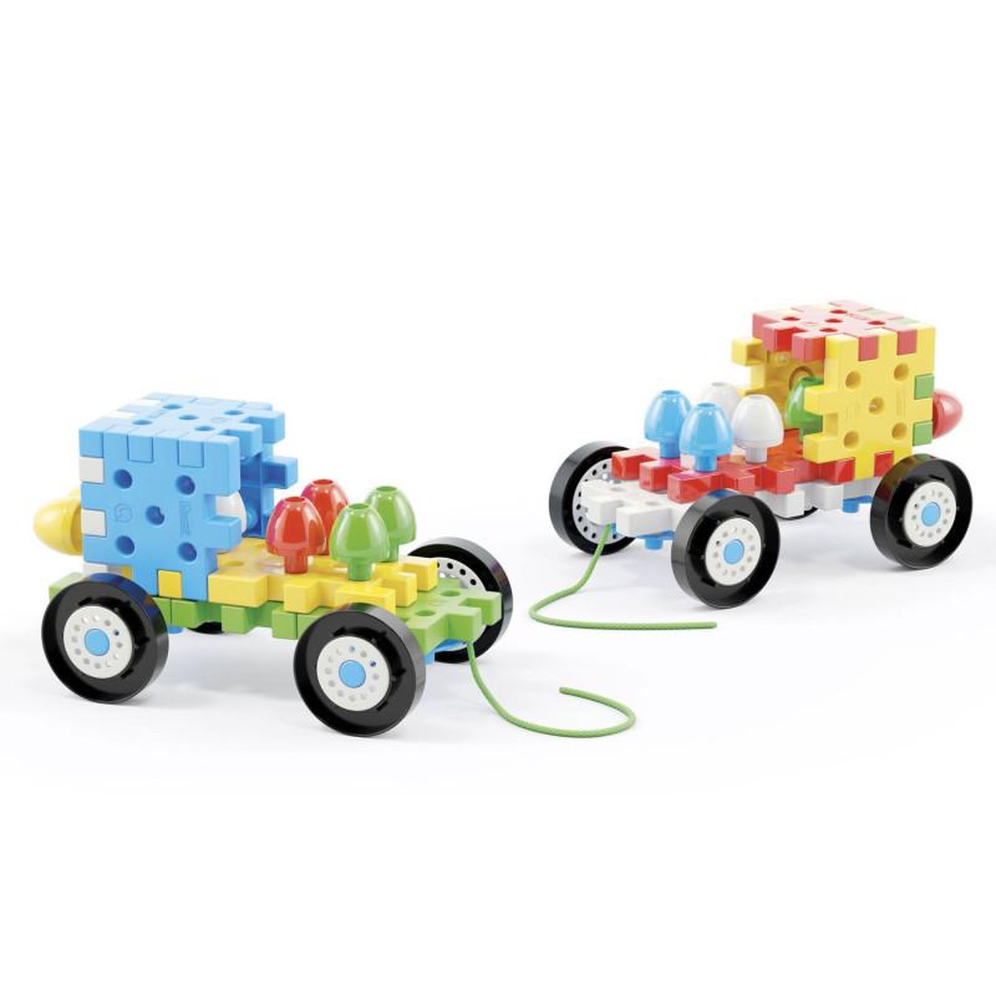 Voir la diapositive 3 : Quercetti Quercetti Build your own Tow Vehicle