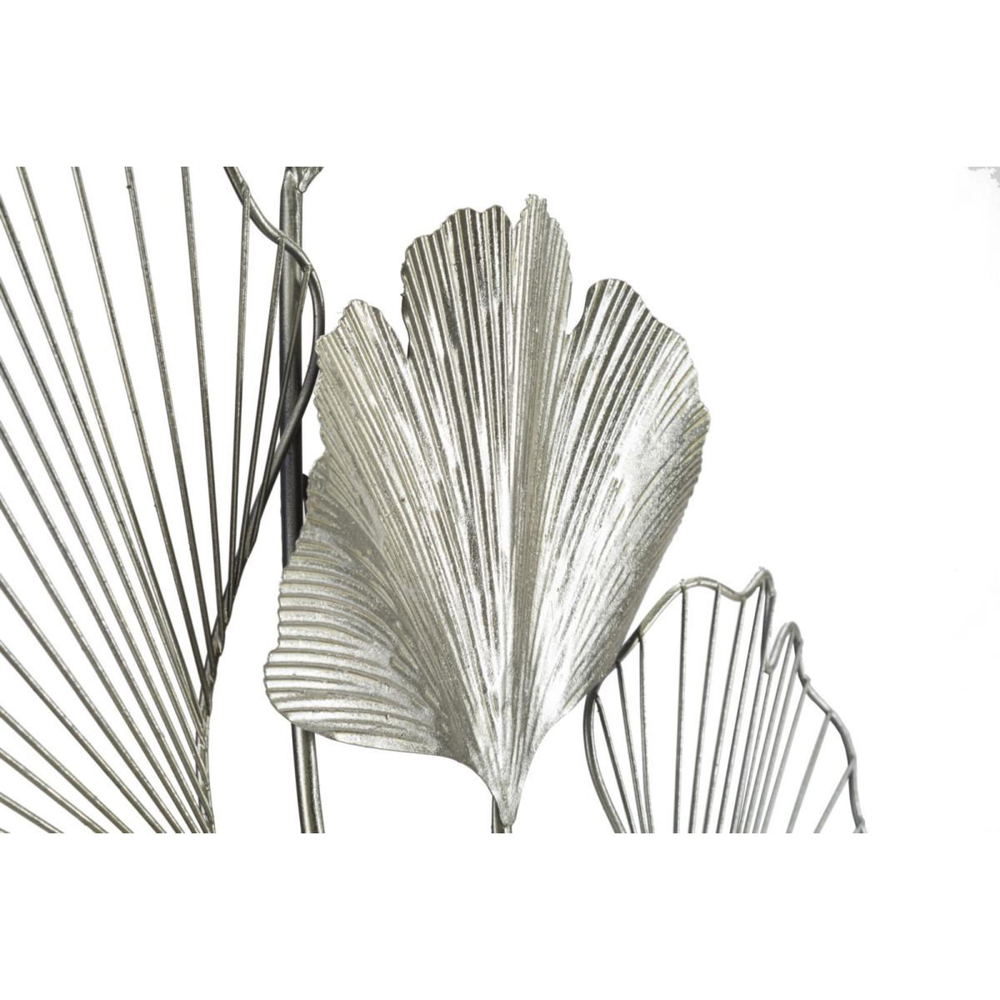 Voir la diapositive 3 : Paris Prix Décoration murale en métal  goxy  86cm argent