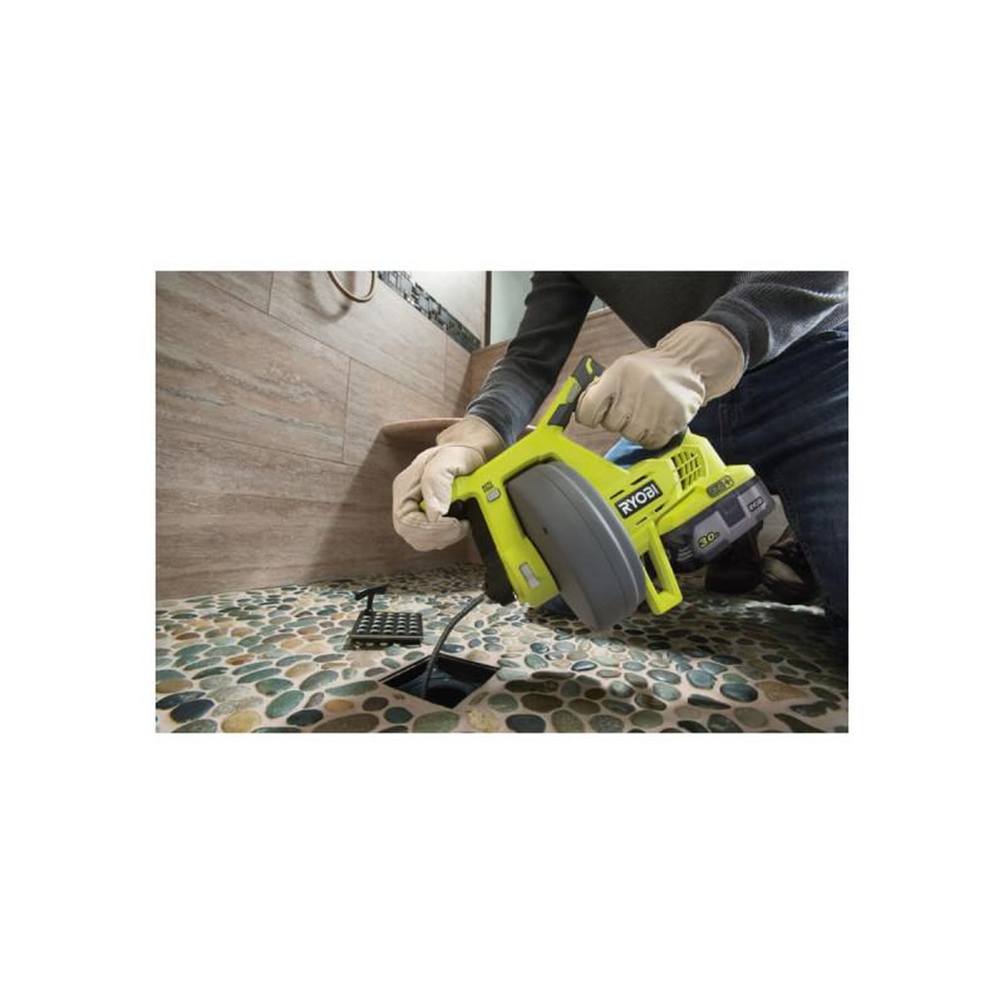 Voir la diapositive 4 : Ryobi Pack RYOBI Déboucheur 18V Oneplus - 1 batterie LithiumPlus 4.0Ah - 1 chargeur rapide 2.0Ah - R18DA-0