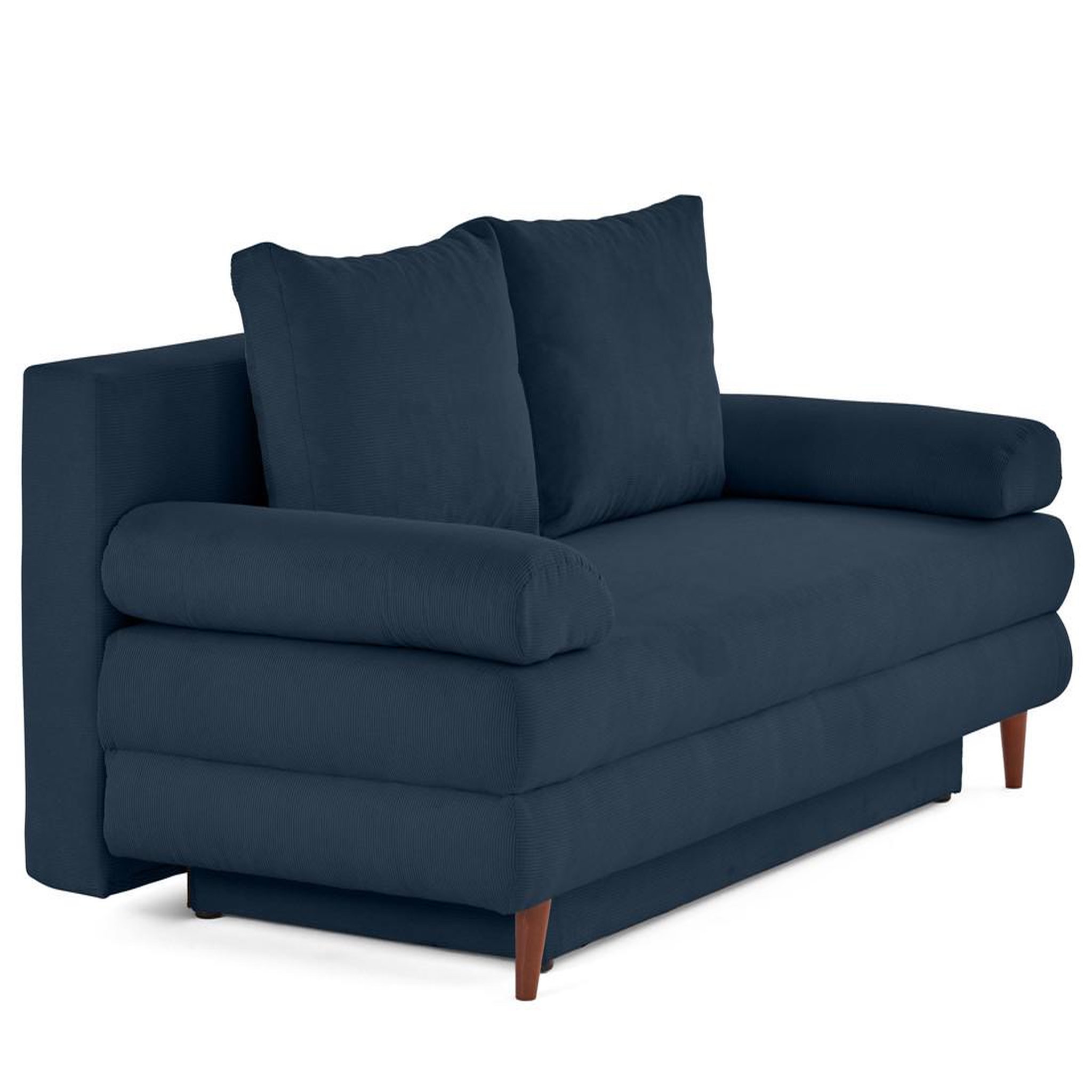 Voir la diapositive 4 : BEST MOBILIER Wonder - canapé 3 places convertible avec coffre en velours côtelé
