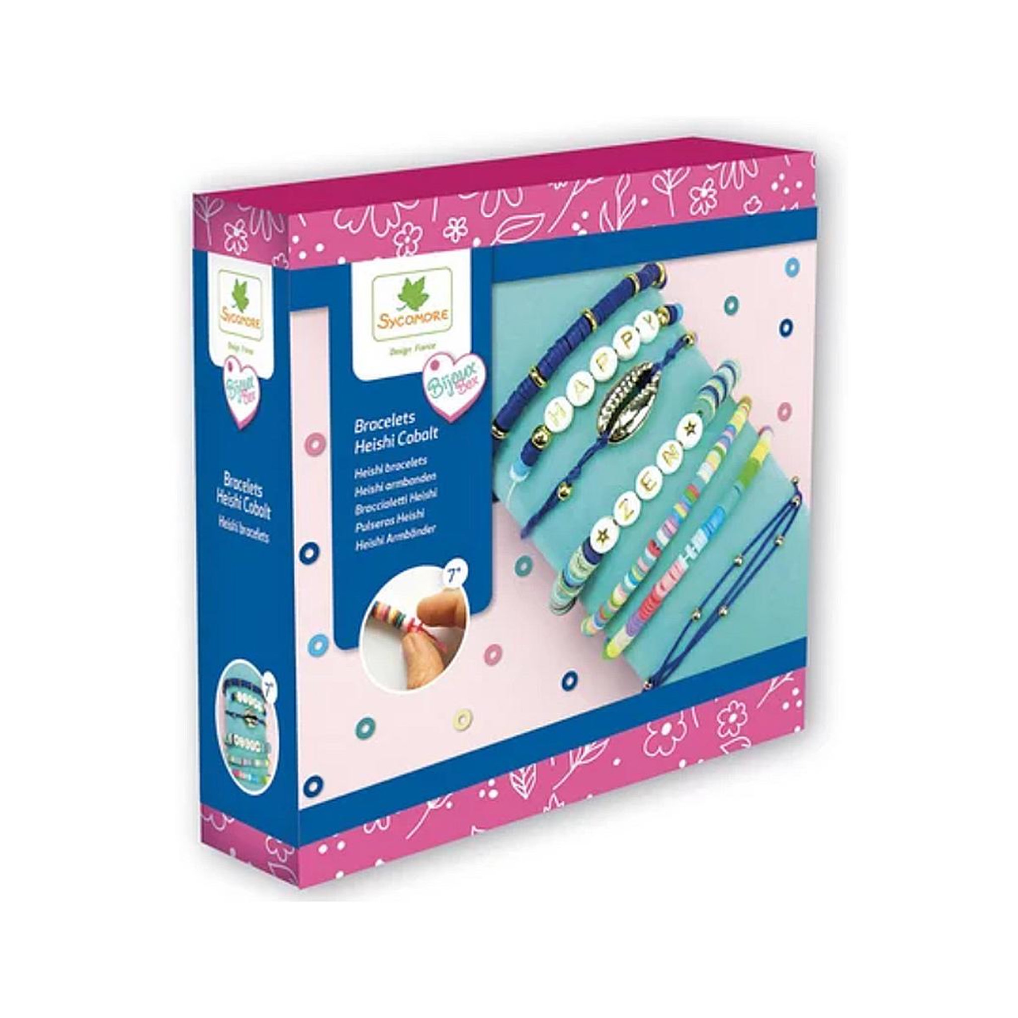 Au Sycomore Coffret Bracelets Heishi Cobalt