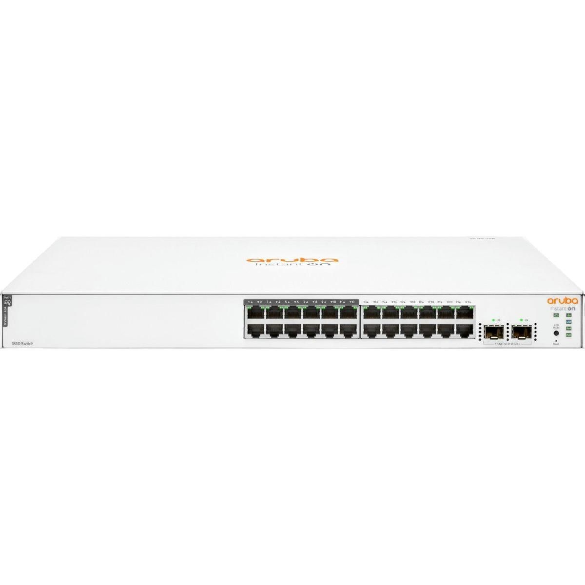 HPE Commutateur HP HPE Aruba Instant On 1830 24 ports Gigabit PoE