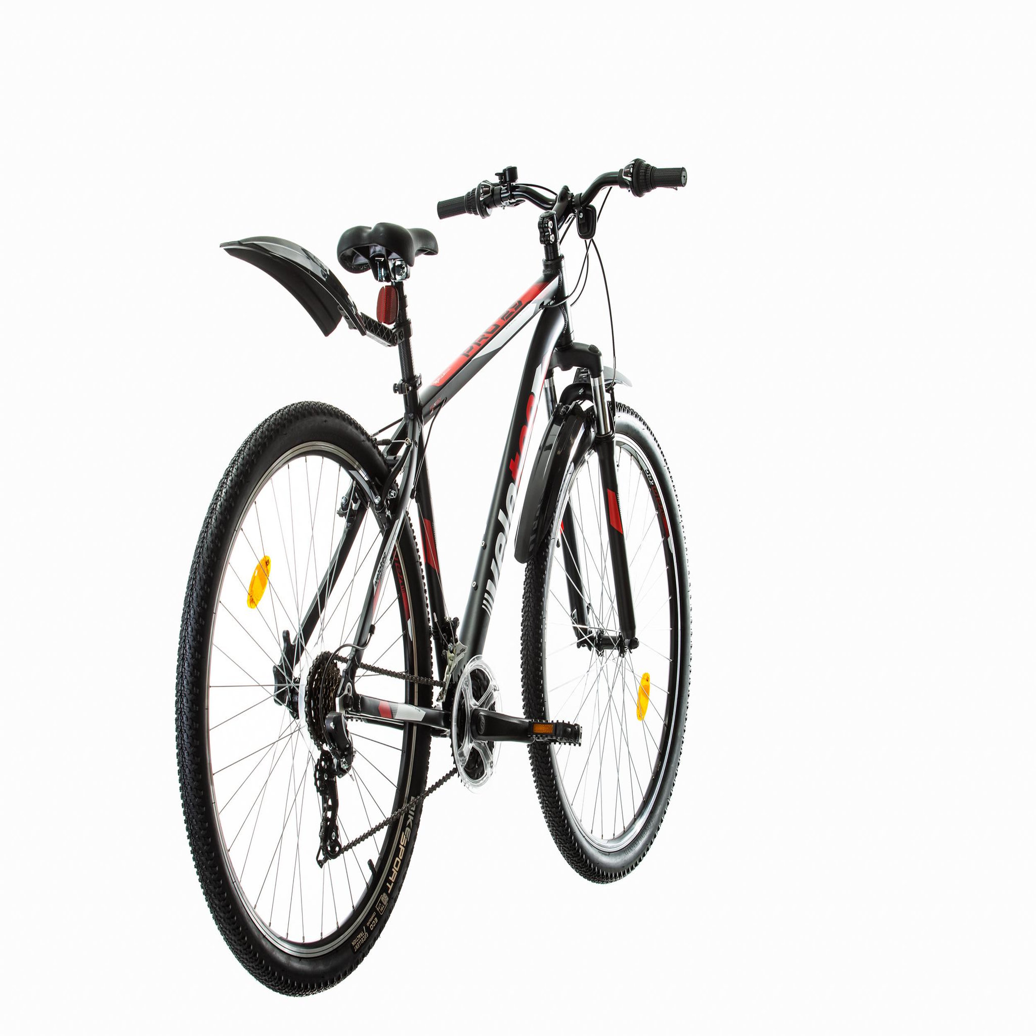 Voir la diapositive 6 : VTT 29'' Cadre Aluminium - Fourche Télescopique - 21 Vitesses avec équipement Shimano ( Dérailleurs, roue libre et poignées )