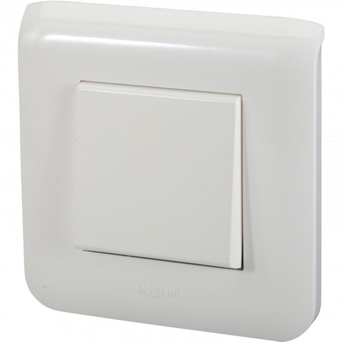 Legrand Interrupteur va-et-vient Mosaic, blanc, LEGRAND
