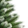 Voir la diapositive 5 : VIDAXL Sapin de Noël artificiel a charnieres avec neige floquee 240 cm