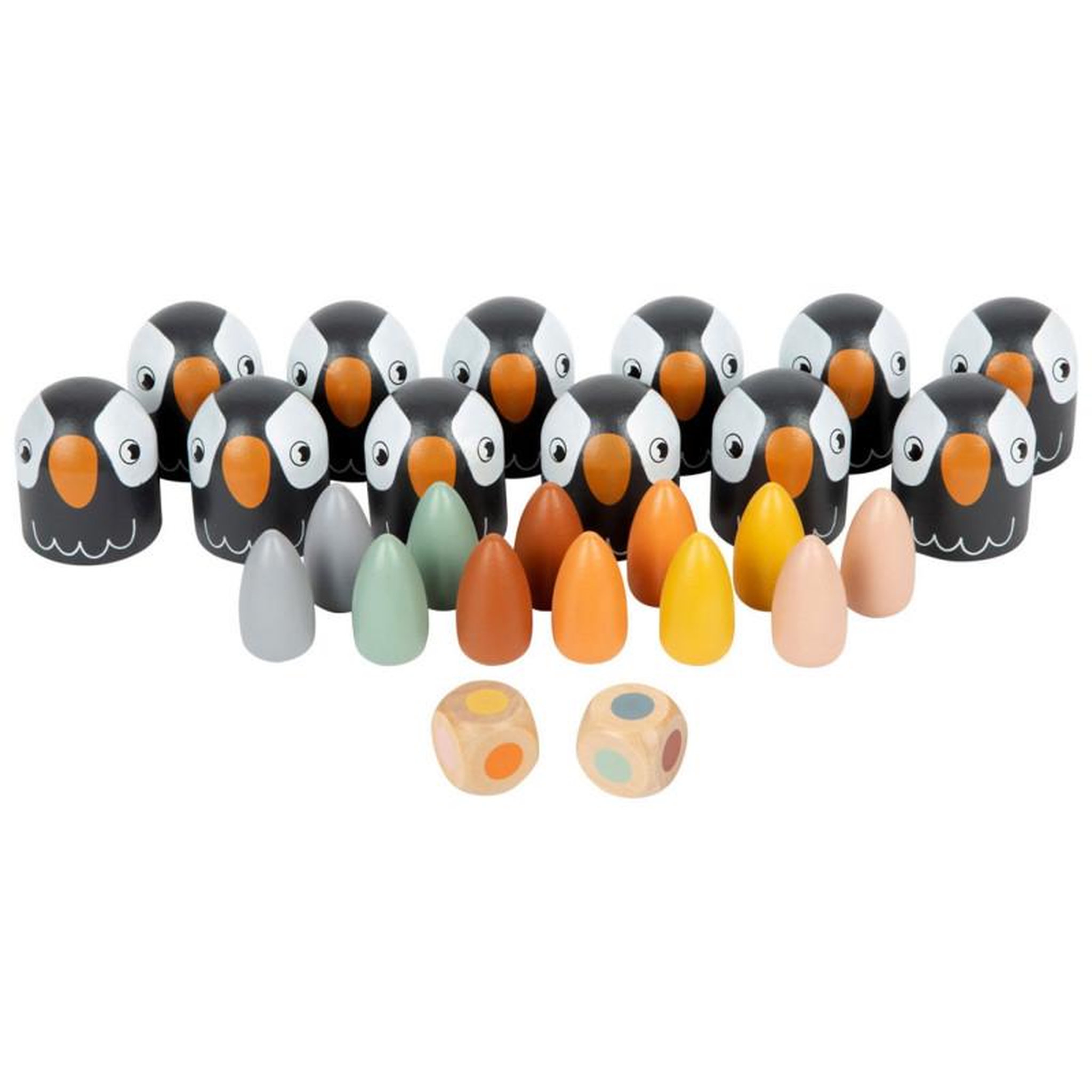 Voir la diapositive 4 : SMALL FOOT Small Foot - Wooden Memo game Penguin, 26 pcs. 11959