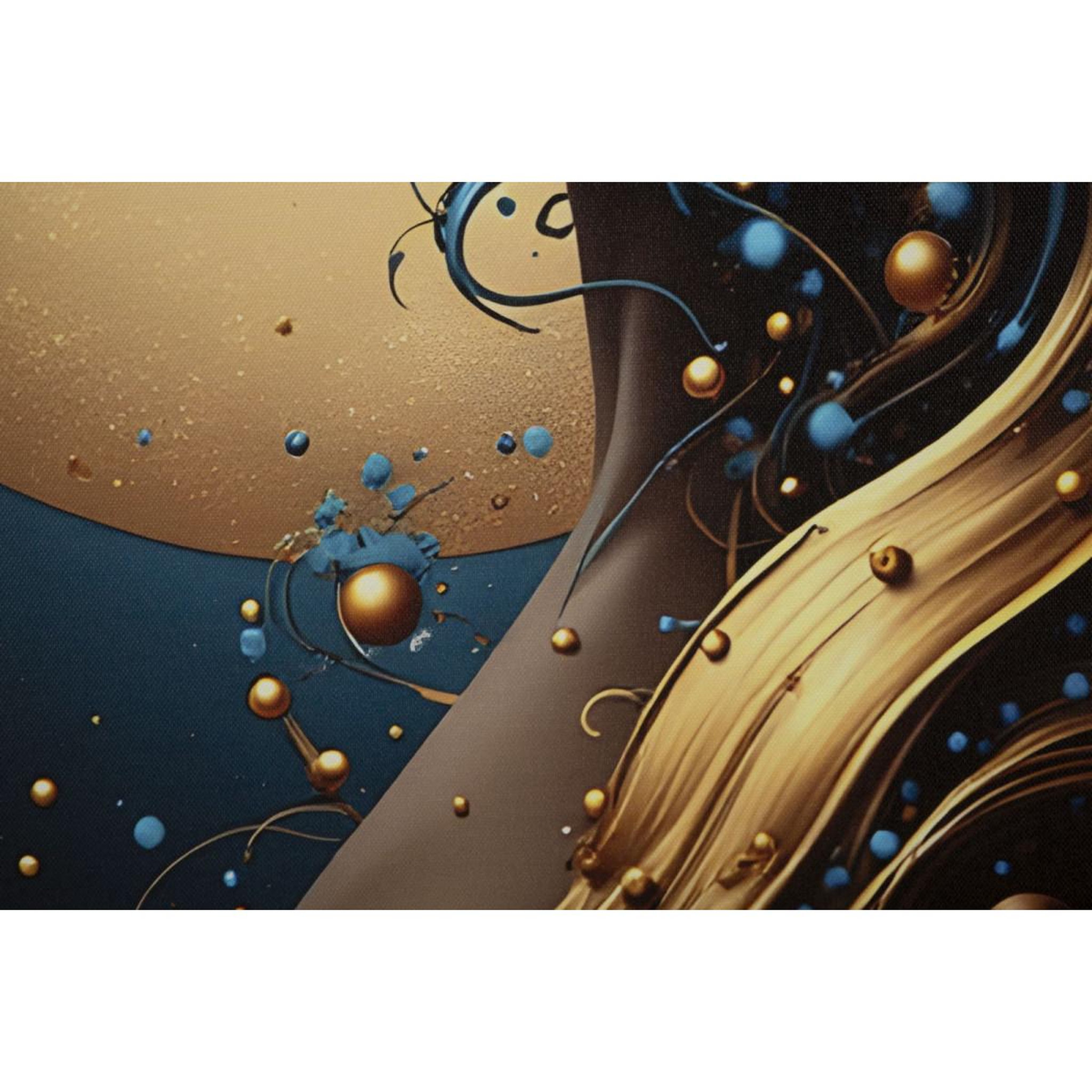 Voir la diapositive 5 : Paris Prix Tableau imprimé à led  minerva ii  60x90cm multicolore