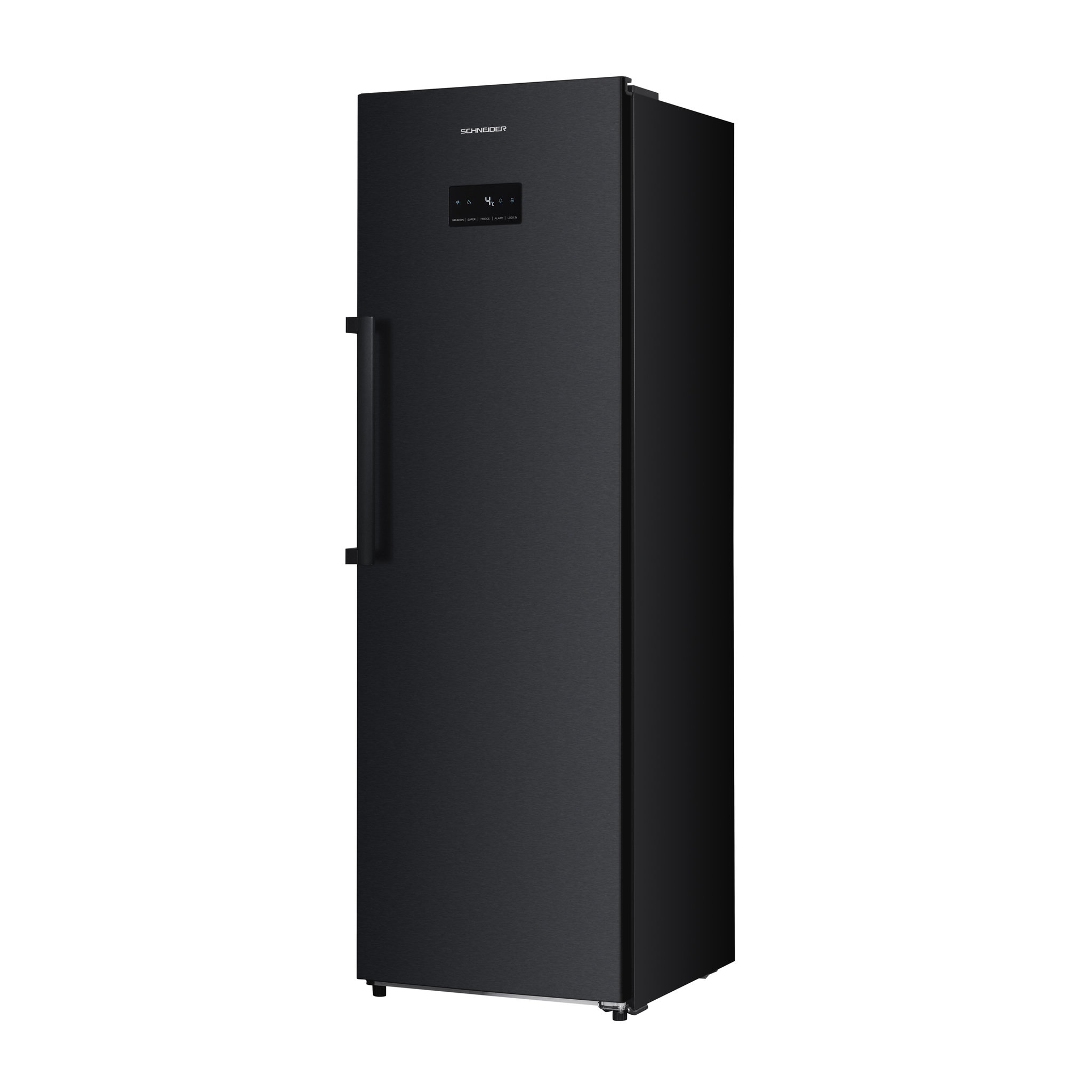 Voir la diapositive 3 : SCHNEIDER Schneider scod360nf-dxd - réfrigérateur une porte 359l dark inox