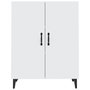 Voir la diapositive 3 : VIDAXL Buffet Blanc 70x34x90 cm Bois d'ingenierie