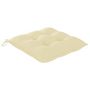 Voir la diapositive 5 : VIDAXL Chaises a manger de jardin avec coussins lot de 3 Acacia massif