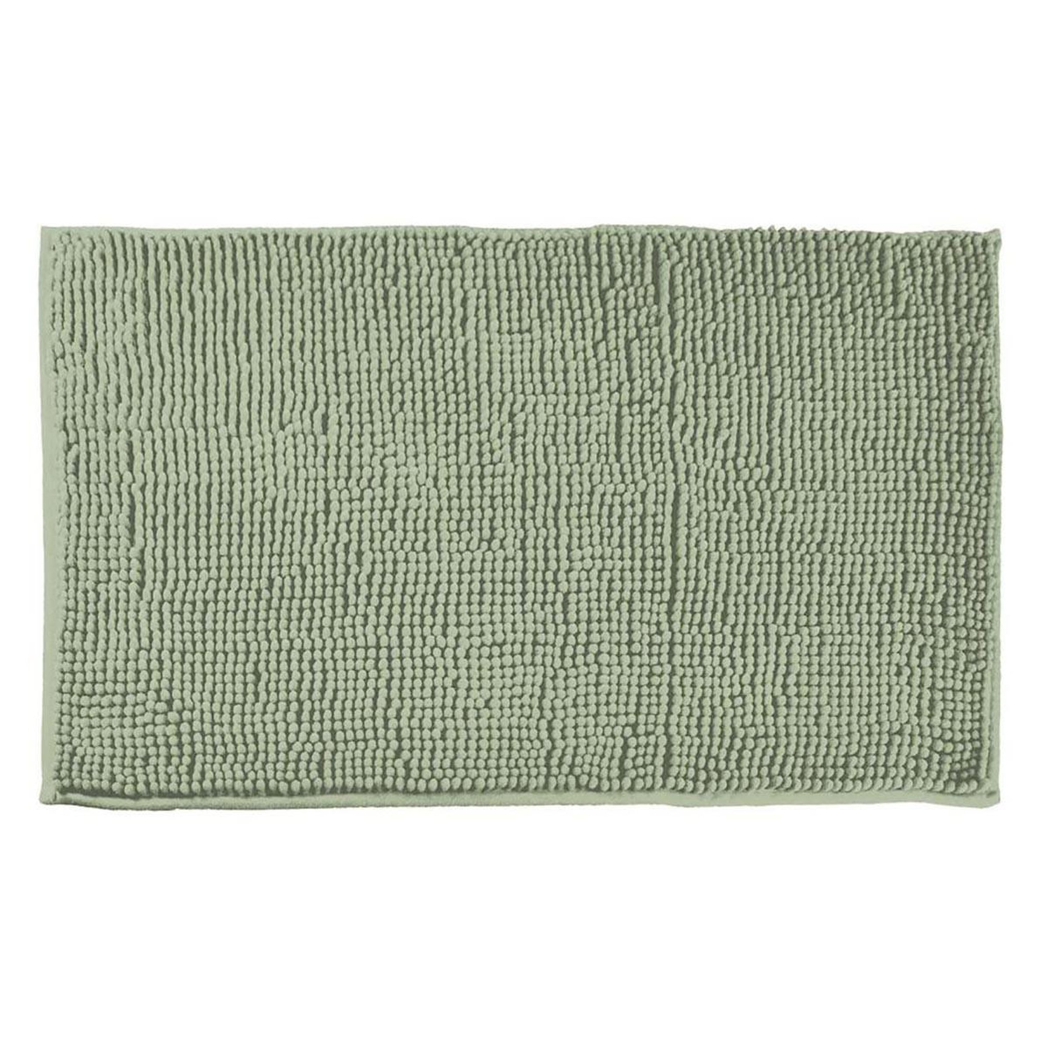 Douceur d'Intérieur Tapis de bain microfibre  sweety  45x75cm sauge