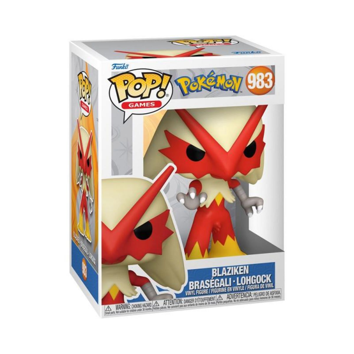 Funko Figurine Funko Pop Games Pokémon Braségali