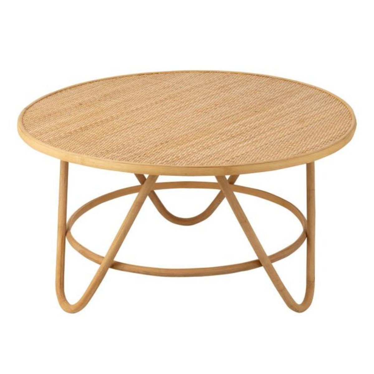Paris Prix Table Basse en Rotin  Balia  80cm Naturel