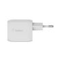 Voir la diapositive 3 : Belkin Chargeur USB-C 45W Blanc