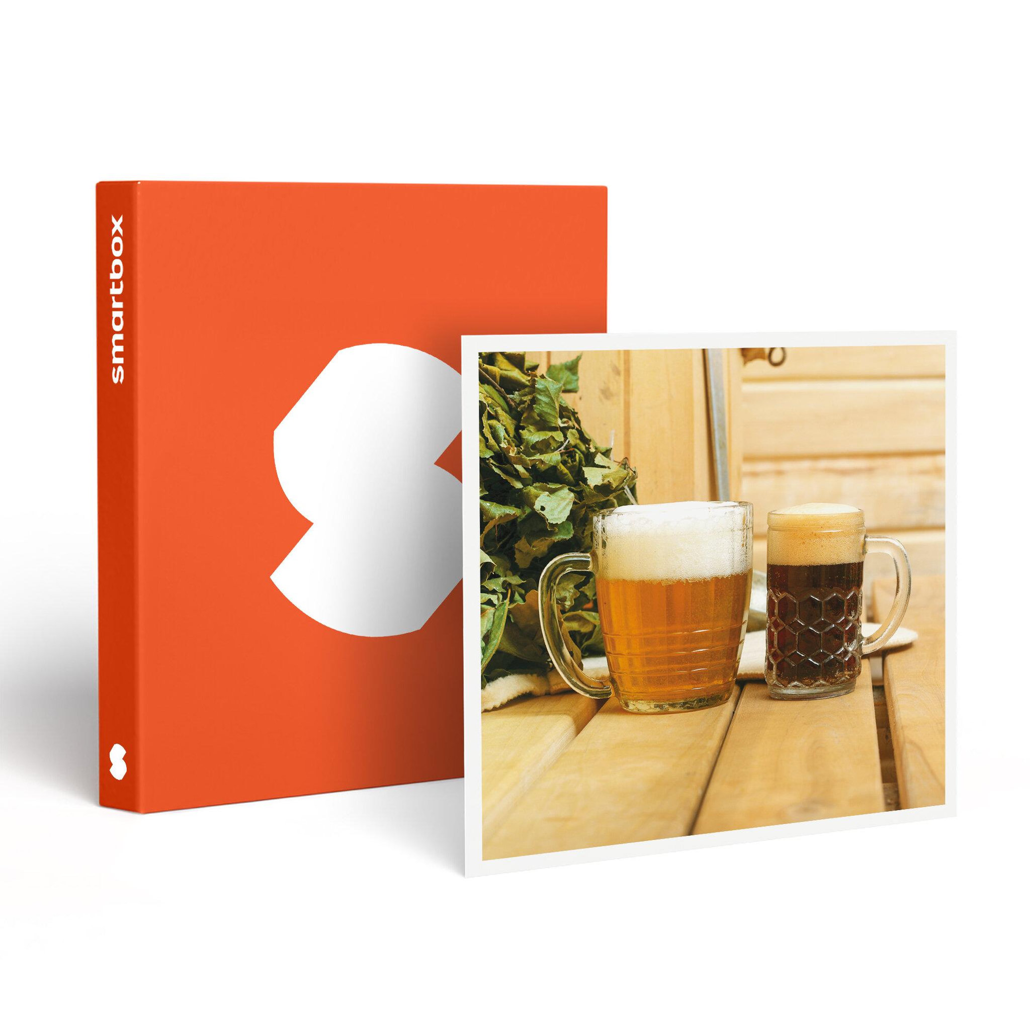 Smartbox Bain de bière ou de vin avec dégustation et fromages à bordeaux - coffret cadeau bien-être
