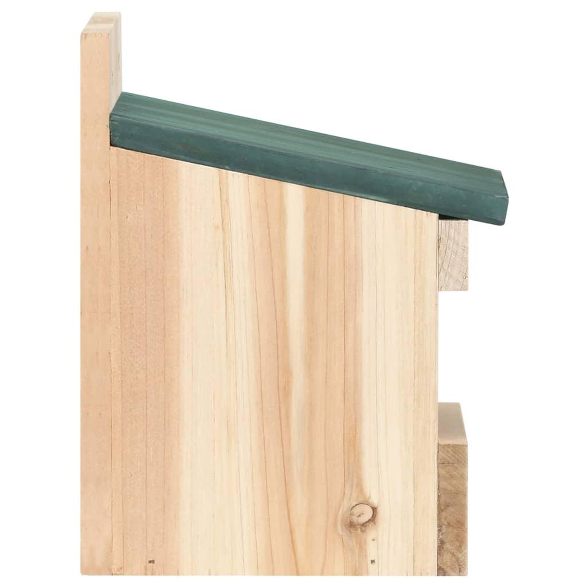Voir la diapositive 4 : VIDAXL Nichoirs 4 pcs 12x16x20 cm Bois de sapin