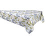 Voir la diapositive 1 : HABITABLE Nappe en toile cirée rectangulaire Sais - 140 x 250 cm - Gris