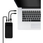 TNB Batterie externe 20 000 mAh Power Delivery 65W noir