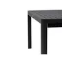 HESPERIDE Table extensible rectangulaire en alu Paradize Graphite - 10/12 places - Hespéride