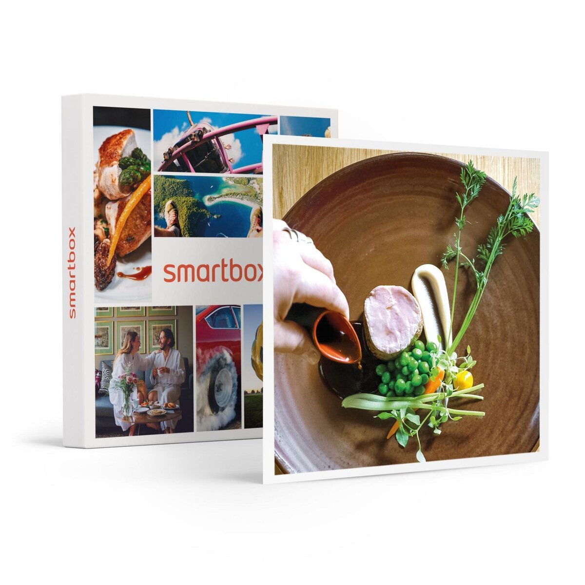 Smartbox Adresses primées : menu 4 plats au restaurant Ambroisie sur les bords du lac Saint-Félix - Coffret Cadeau Gastronomie
