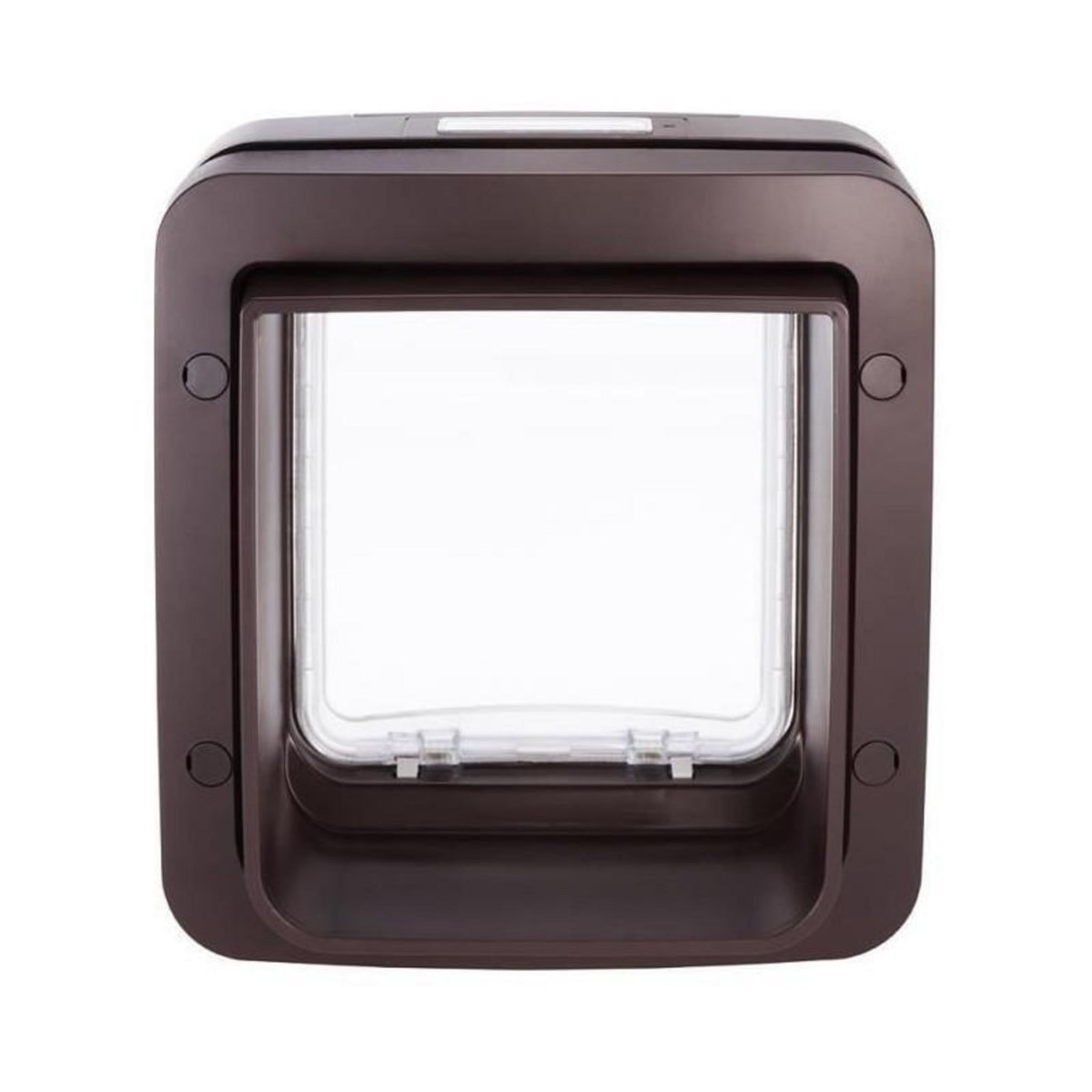 GENERIQUE SUREFLAP Grande chatiere a puce electronique marron
