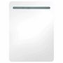 Voir la diapositive 4 : VIDAXL Armoire de salle de bain a miroir LED gris brillant 60x11x80 cm