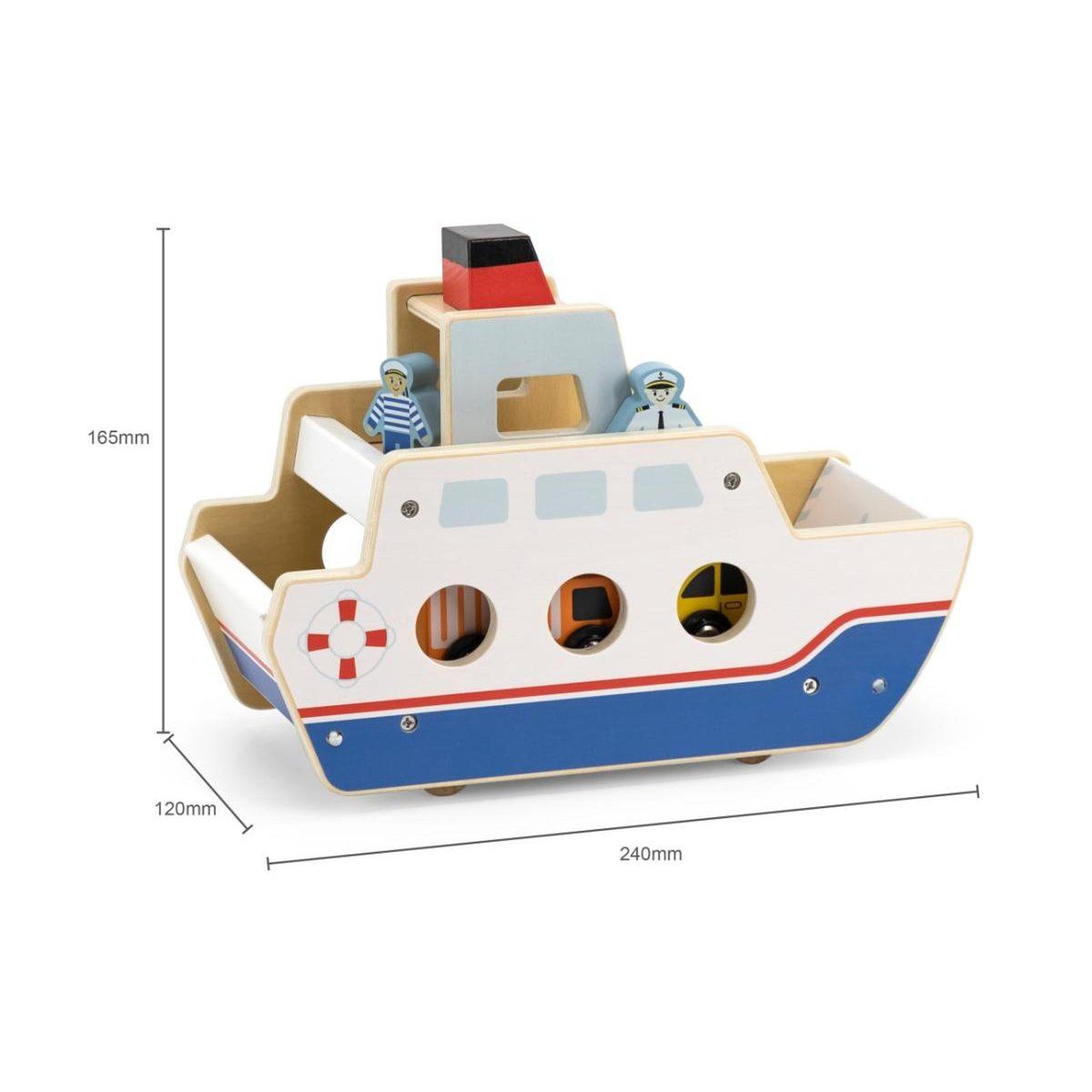 Voir la diapositive 2 : VIGA Petit ferry enfant bois