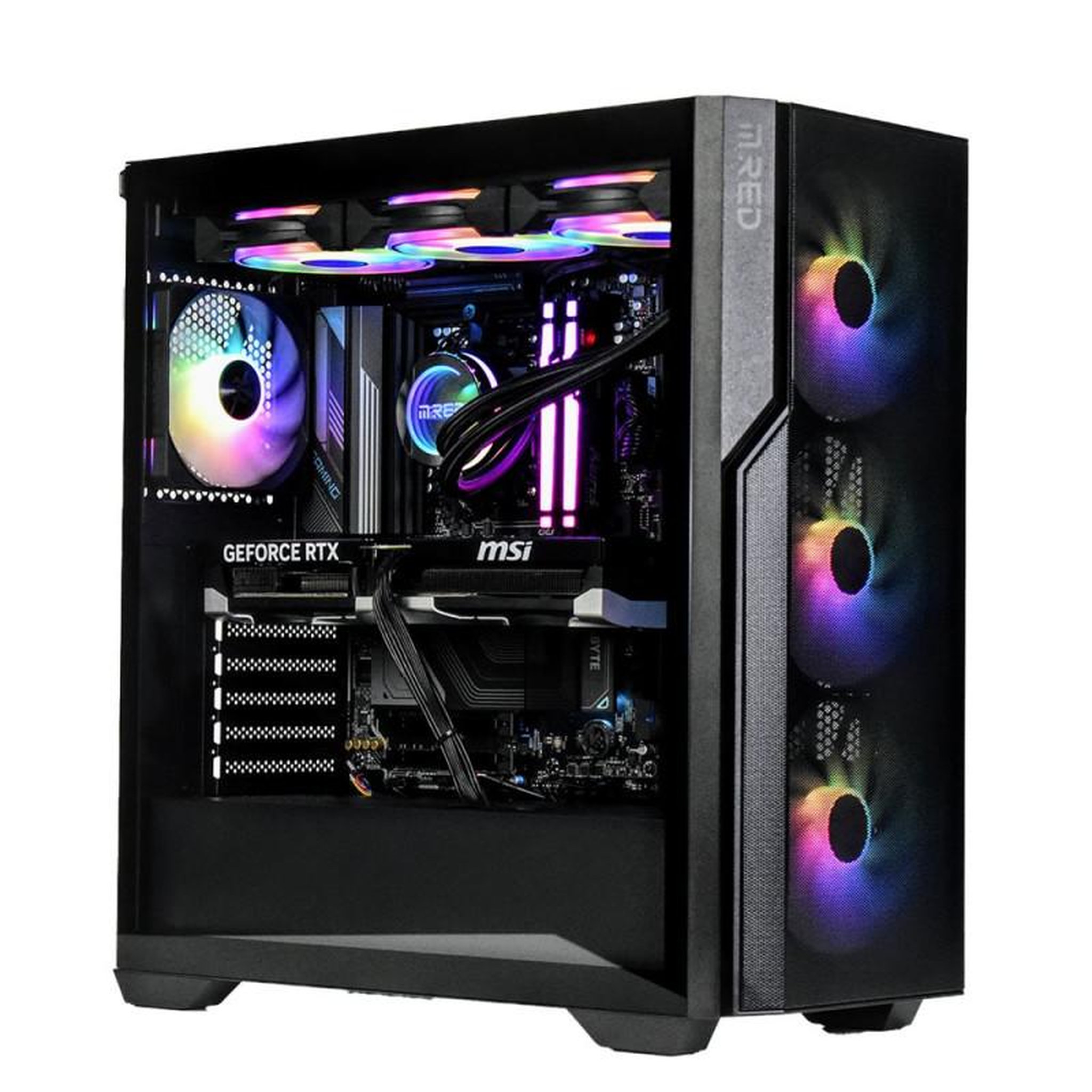 MRED PC Gaming Mred CBT032 03 AMD Ryzen™ 7 32 Go RAM 2 To SSD Nvidia GeForce RTX 5090 Noir