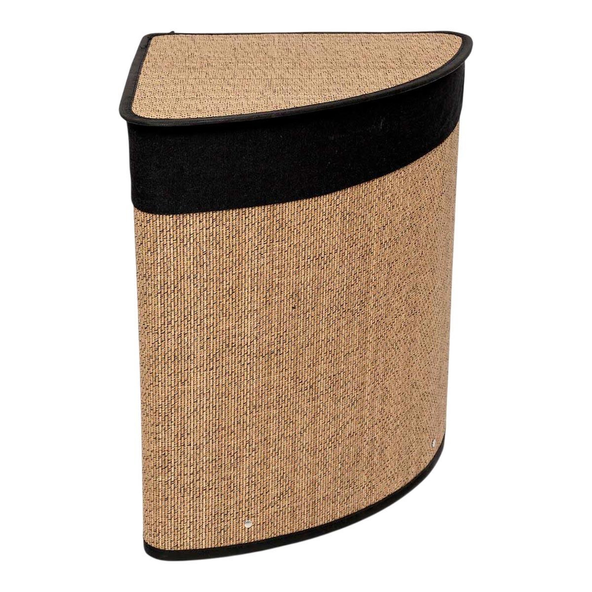 FIVE Panier à linge d'angle en bambou  tony  48l naturel