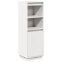 Voir la diapositive 2 : VIDAXL Buffet haut Blanc 37x34x110 cm Bois massif de pin