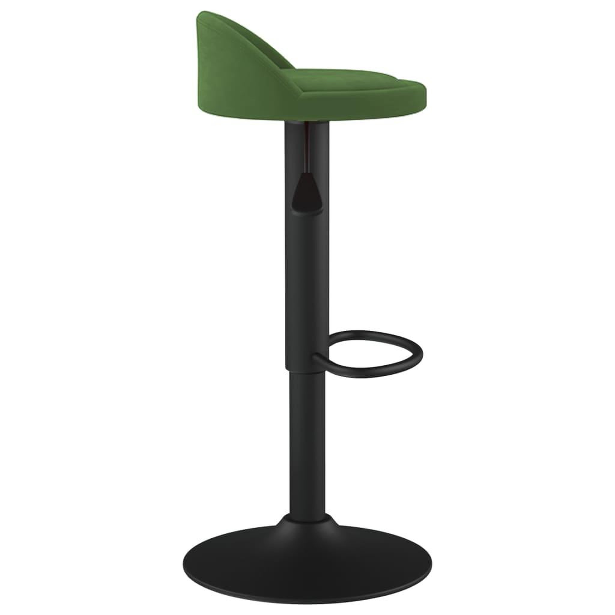 Voir la diapositive 4 : VIDAXL Tabouret de bar Vert fonce Velours